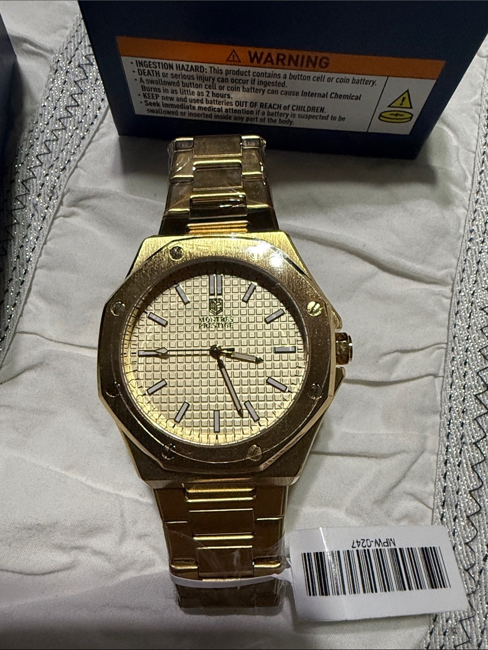 Montres Prestige X Invicta Men's Watch - 44mm, Gold tone (MPW-0249) - Picture 3 of 3